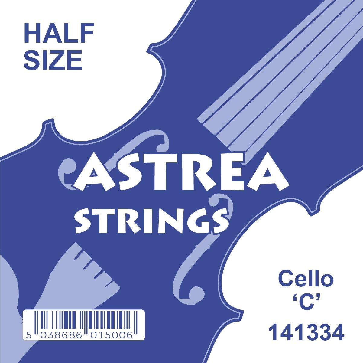Astrea 141334 CELLO 1/2 CHROME TAPE "C" 4TH