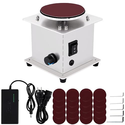 4 Inch Mini Disc Sander with Variable Speed 6000 RPM, Electric Small ...