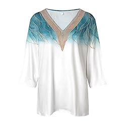 Cheifay Tank Tops Women for Women 3/4 Sleeve Shirts