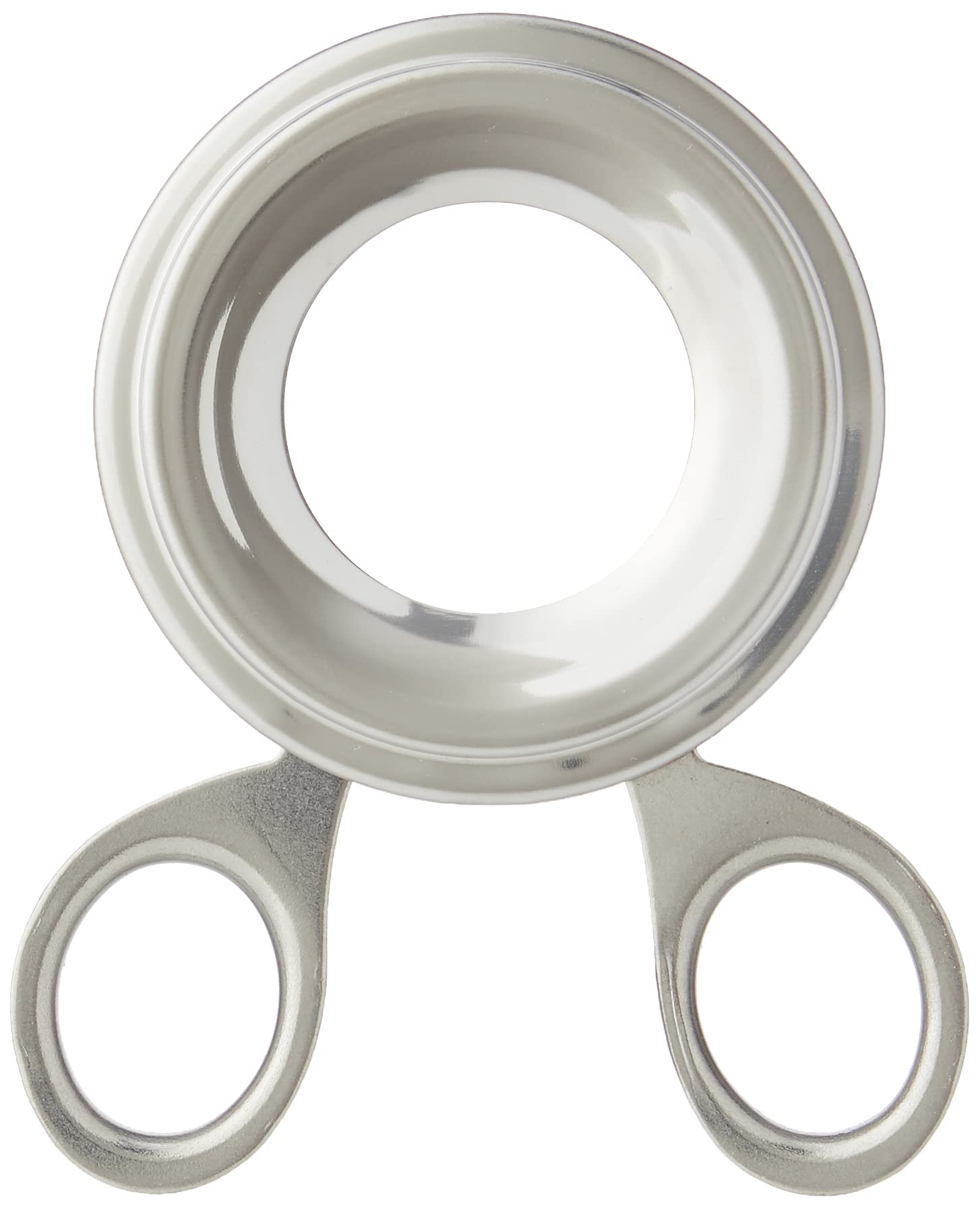 Dexam 17840479 Faringdon 10cm Stainless Steel Egg Topper, Silver