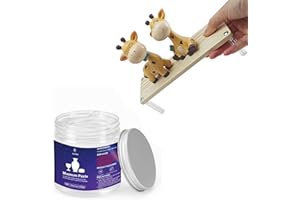 EIGTWEN 12oz Clear Museum Paste, Museum Glue Clear Removable, Excellent Adhesion, Reusable, Disassembles Without Marks, Suitable for Surfaces of Metal, Ceramics, Glass, Plastics, and Wood