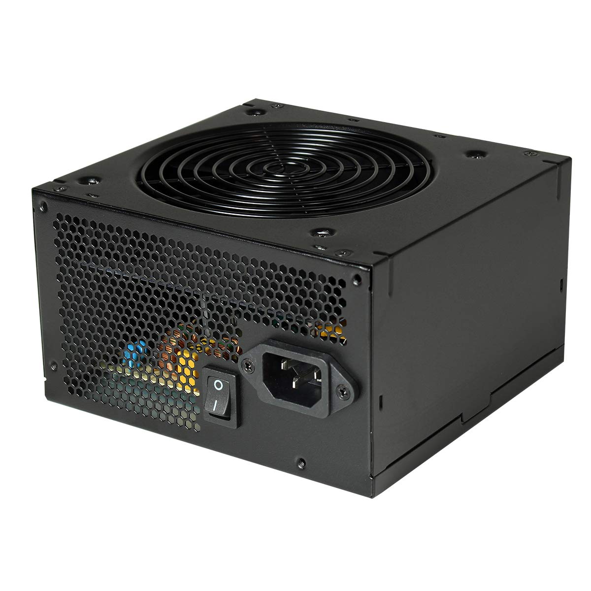 CWT 700W ATX PSU, Non Modular, APFC, 80 Plus, 85% Efficiency, 7 x SATA Connectors, 120mm Cooling Fan, Excellent Choice For System Builds | Black