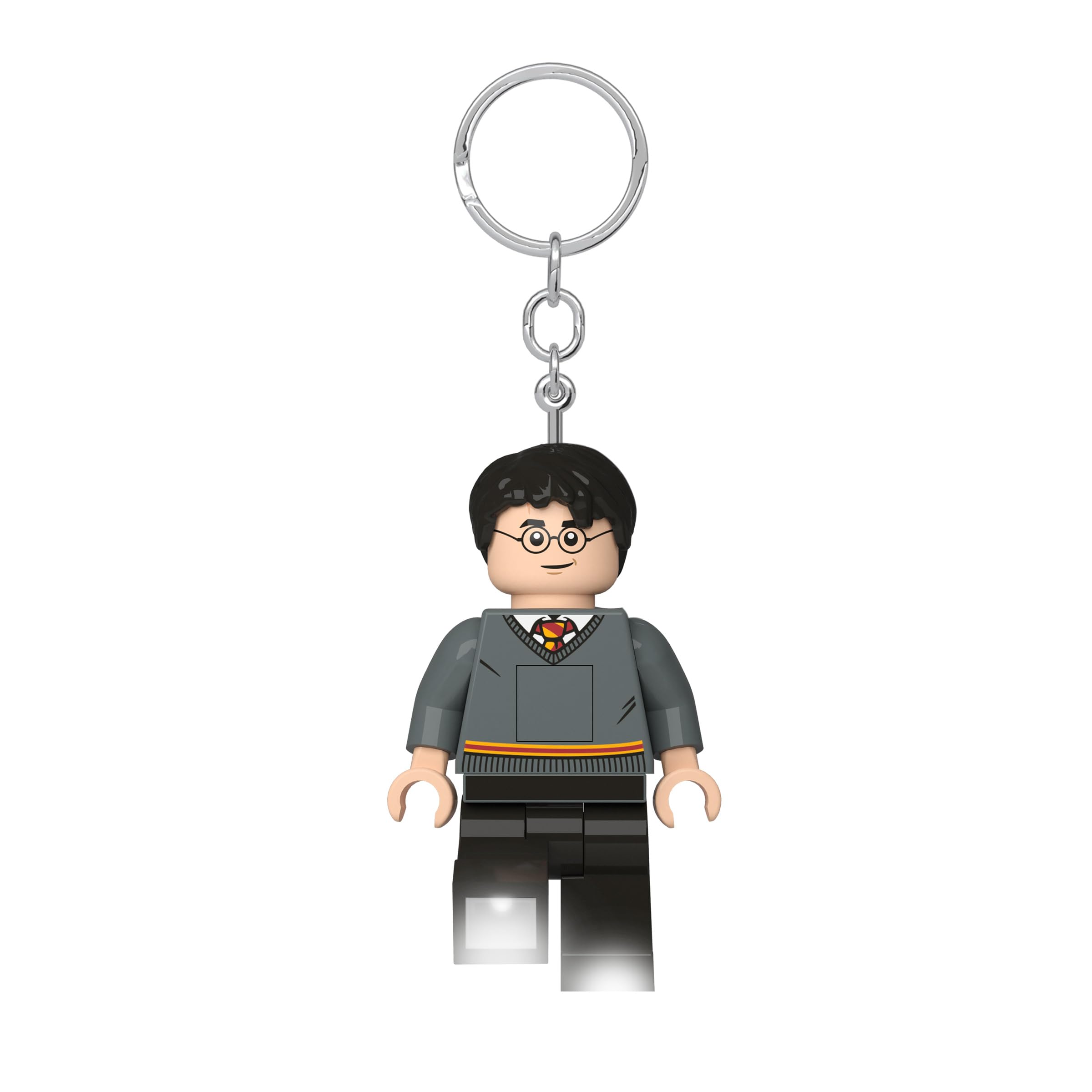 LEGO Harry Potter Keychain Light - Harry Potter - 3 Inch Tall Figure (KE201), Grey, S