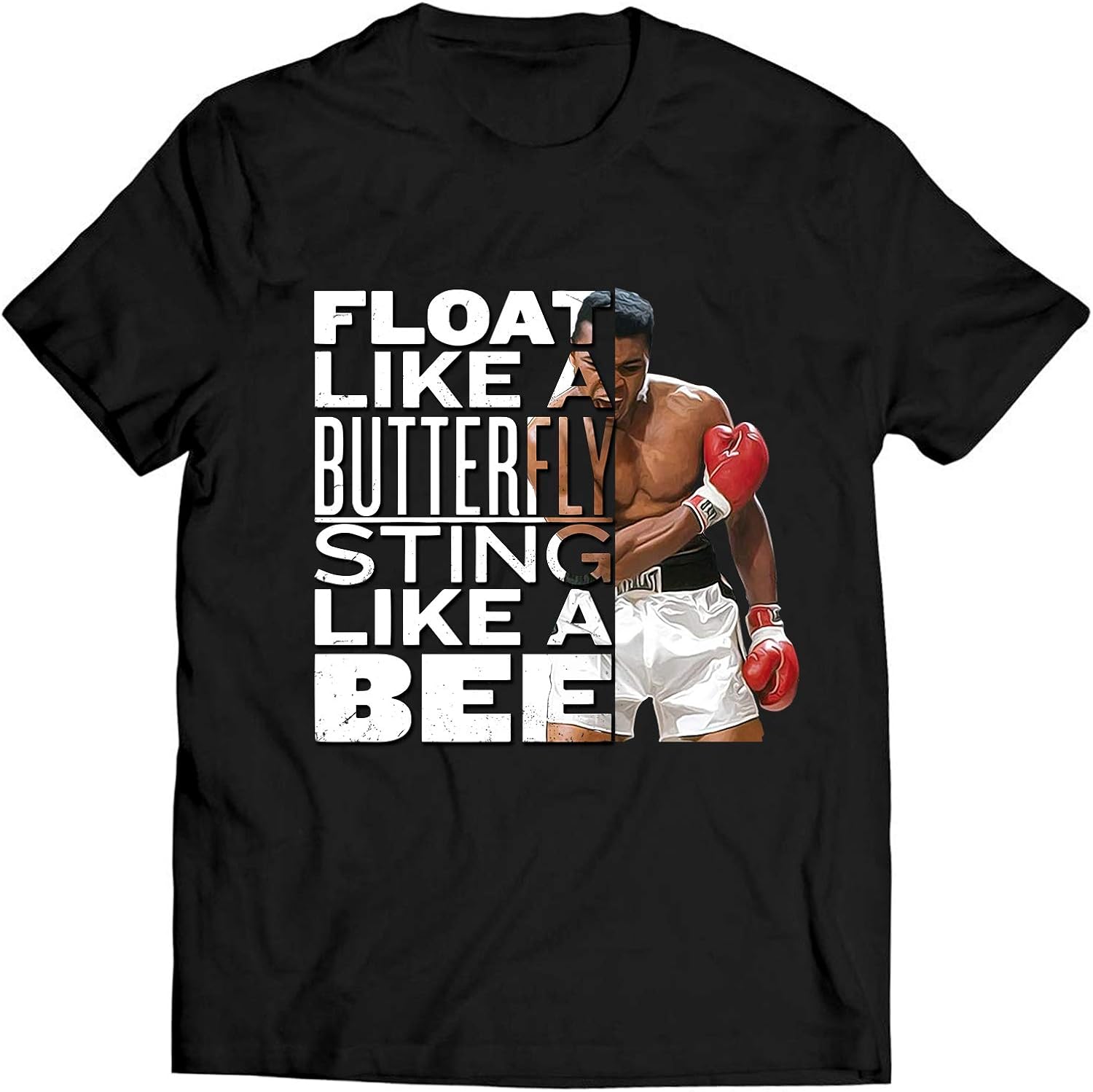 Float Like A Butterfly Sting Like A Bee Shirt Muhammad