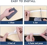 Vicloon 100% Silicone Edge Protector Strip 2M Clear Corner Guards view 4