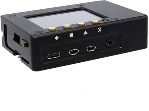 Geekworm For Raspberry Pi 4, 2.4 Inch 240x320 Touch LCD High PPI TFT Screen with Cooling Fan + Aluminum CNC Case Compatible with Raspberry Pi 4 Model B