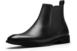 CGRRBW Men's Chelsea Boots Suede Leather Casual Boots for Men