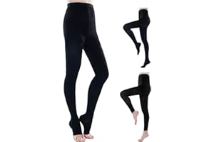 ZCLIKE® Medical Compression Pantyhose for Women&Men 20-30mmHg,for Varicose Edema DVT Plus Size