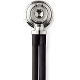 Medline Sprague Rappaport Stethoscope, Dual Tubing, Black, Robust Construction
