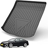 Elsetyler Custom Fit for Cargo Liner Audi A5/S5 2018-2025 - Black TPE All Weather Heavy Duty Waterproof Rear Cargo Tray Trunk Floor Mat Protector(Sportback Only)