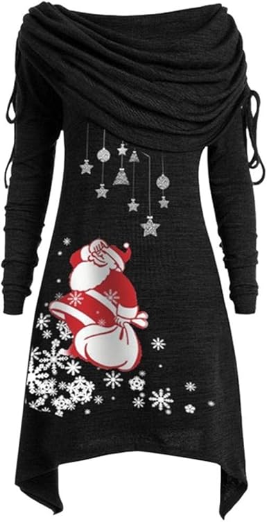 plus size ladies christmas tunics