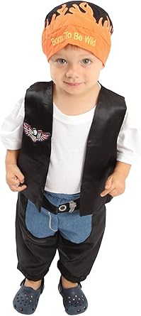 biker baby costume