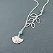 Charm.L Grace Lariat Necklace Alloy Bird Leaf Pendant Sparrow Wedding Bridesmaid Necklace