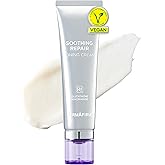 Dermafirm Soothing Repair Toning Cream - Korean Skin Care Moisturizer Face Cream w/Niacinamide, Bakuchiol, Glutathione & 8x Hyaluronic Acid - Vegan Glowing Skin Firming Cream (1.69 fl oz)