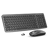 cimetech Wireless Keyboard and Mouse Combo, Compact