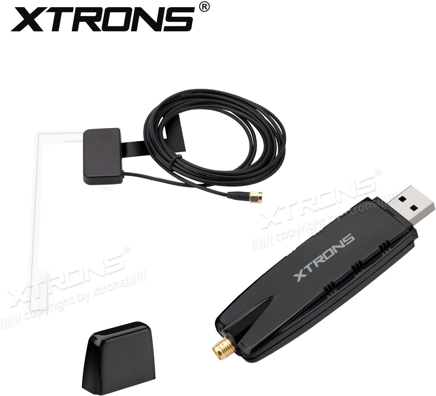 XTRONS DAB + USB 2.0 Digital DAB + Radio Tuner Receiver Stick ONLY for