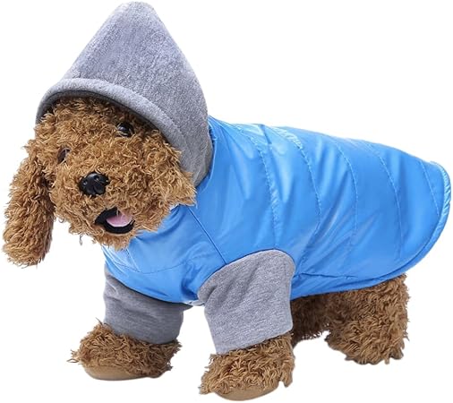 FakeFace Wasserdicht Hundemantel kleine Hunde Wintermantel gefüttert