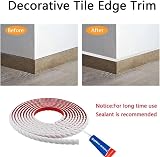 Zayejod 3m PVC Wallpaper Border Self Adhesive White 10mm Flexible Molding view 6