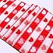 Aneco Valentine's Day Table Runner Plaid Heart Print Table Runner Mother's Day Table Runner for Home Wedding Party Valentine's Day Table Decorations