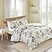 Mi Zone Tamil Comforter Set, Vibrant Flowers Design All Season Teen Bedding, Matching Sham, Decorative Pillow, Girls Bedroom Décor, Full/Queen, Multi 4 Piece