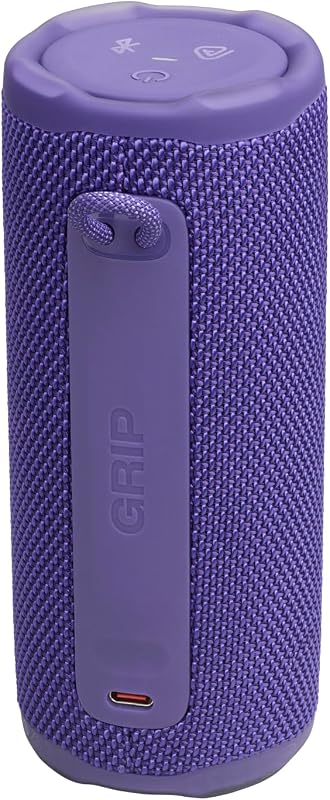Empunhadura, coluna Bluetooth compacta, roxa