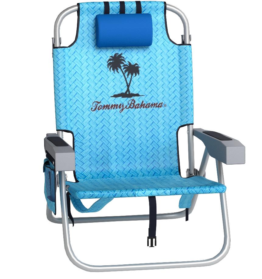 Silla de jardín, patio, playa Tommy Bahama con mochila ...