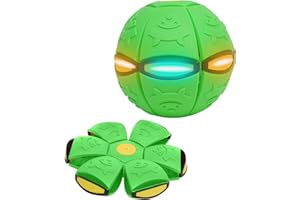 Balle rebondissante magique méta-ball double forme pour enfants, soucoupe volante magique, interaction parent-enfant, jouet v