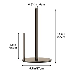 Bronze Kitchen Paper Holder, Oil Rubbed Bronze