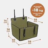 Wuglo Extra Stable Dog Car Seat with Seat Belt up to 18 kg view 8