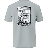 Palmyth Men's Fishing UPF 50+ Sun Protection Short Sleeve T-Shirt