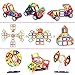 HCLIFE Magnetic Building Blocks Tiles Kit, Creative Educational Construction Eco Stacking Toys for Baby/Kids/Girls/Boys, 95 Piece