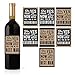 Hadley Designs 6 Will You Be My Groomsman + 1 BONUS Best Man Proposal Wine, Beer, Whiskey, Liquor Bottle Labels or Stickers Set for Groomsmen Party Favors Best Way To Ask Your Grooms Men