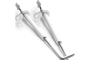 BTANADI 69W43 Flame Sensor Furnace:[2 PCS] OEM Upgraded Qualified Flame Sensor for Furnace Replacement for Compatible with Lennox, Ducane, Armstrong Furnaces - Replace 69W4301 LB-74940B LB74940B