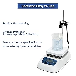 ONiLAB 380℃ LCD Digital Hotplate Magnetic Stirrer
