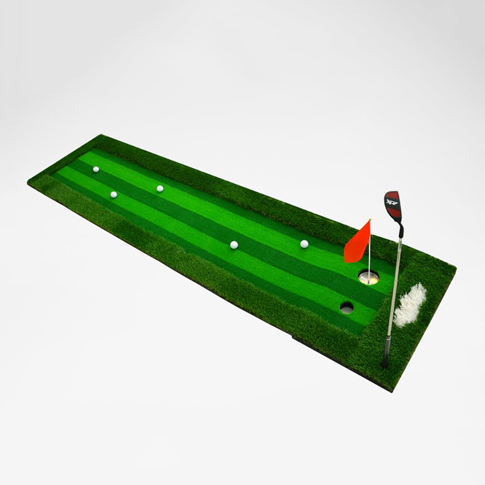 TT Indoor / Outdoor Golf Putting Mat Putt Practice Mat Office Fairway