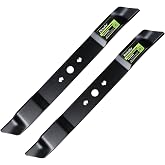 Dichallu 21 inch Mower Replacement Blade for Kobalt/Greenworks C3208101 MO40L4413, MO40L03, MO48L4422 (Black,2 Pack)