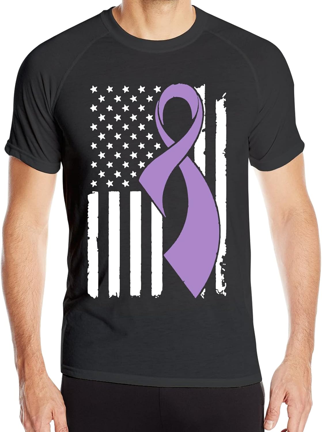 Lupus Cancer Awareness Flag Men's Short Sleeve T Shirt Training