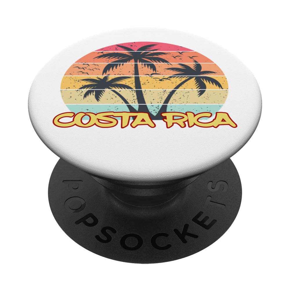 Costa Rica Palms Vacation Rainforest America Gift Souvenir PopSockets Swappable PopGrip
