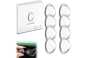 2PCS Backup Camera Lens Protector,Car Rear View Camera Protective Film Cover, HD Clear Scratch Resistant Glass, Anti-Rain & A
