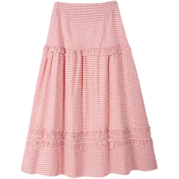 Pleated High Waisted Ruffle Skirt U2013 YELLOW SUB TRADING