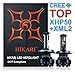 HIKARI LED Headlight Bulbs Conversion Kit -H4(9003),CREE (XHP50+XM-L2) 9600lm 6K Cool White,2 Yr Warranty