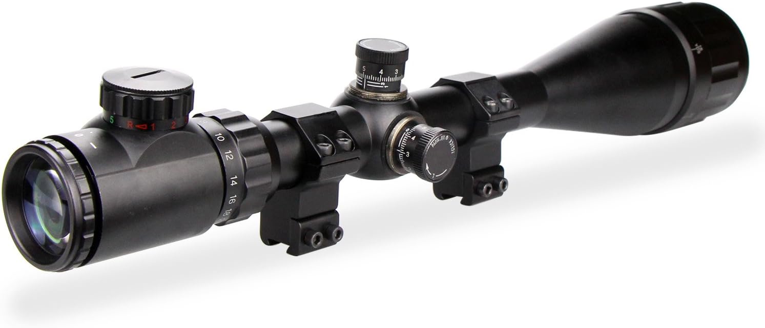 Modkin 1 Inch Dovetail Scope Rings, High Profile Scope Mount for 11mm Dovetail Rails -2 Pieces (One has Stop pin) : Sports & Outdoors