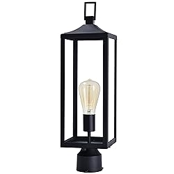 Large Lamp Post Light Fixture, 21.3 Inch Post Lamps