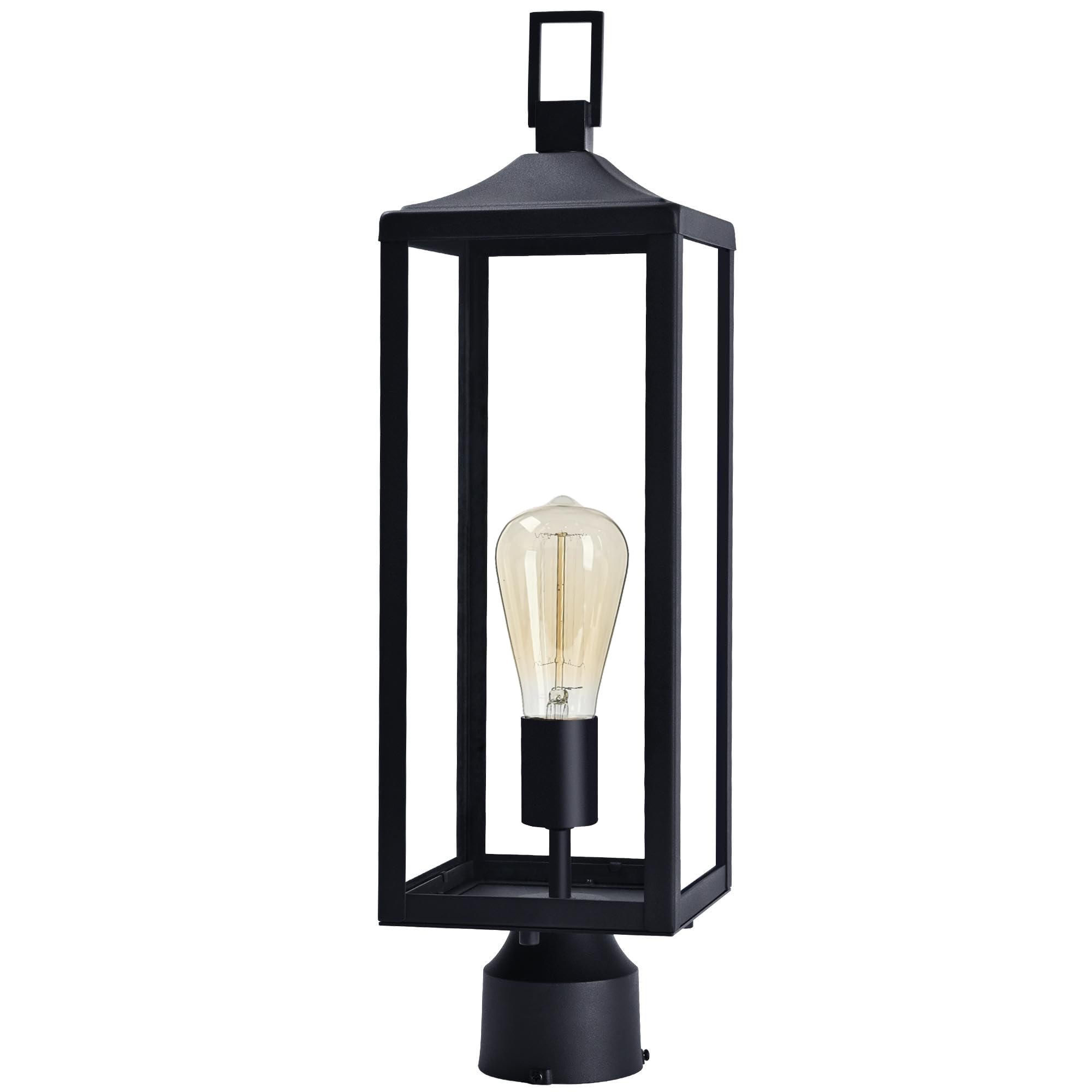 Large Lamp Post Light Fixture, 21.3 Inch Post Lamps
