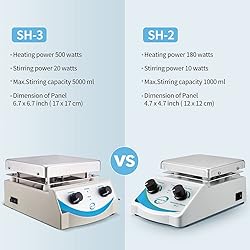 SH-3 Hot Plate Magnetic Stirrer 5000ml Volume with