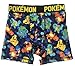 Action Underwear 2 Pack Boys Boxer Briefs (Pokemon, M)
