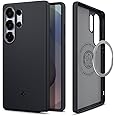 Spigen Nano Pop MagFit Designed for Galaxy S25 Ultra Case [Fast Wireless Charging/Magnet for Galaxy] (2025) - Black Sesame