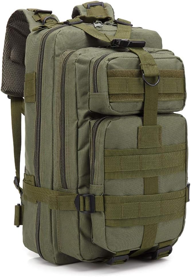 LHI Tactical Backpack 30L 600D Military Day Pack for Hiking Trekking Hunting