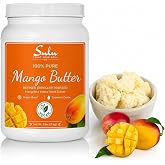 SULU ORGANICS 100% PURE COLD PRESSED REFINED RAW MANGO BUTTER (3 LB)