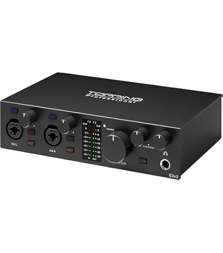 Amazon.com: TOPPING E2x2 OTG USB Audio Interface - Ultra-Linear